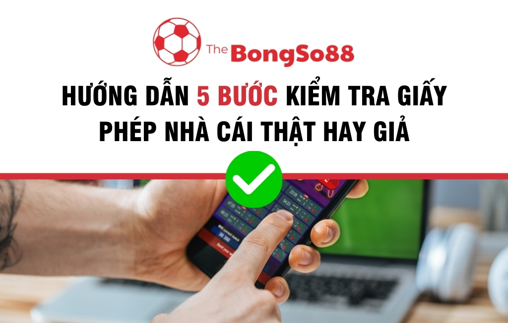 Hướng Dẫn 5 Bước Kiểm Tra Giấy Phép Nhà Cái Thật Hay Giả