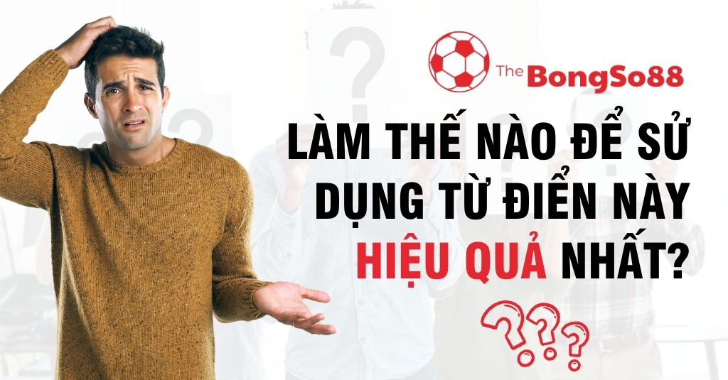 Làm Thế Nào Để Sử Dụng Từ Điển Này Hiệu Quả Nhất?