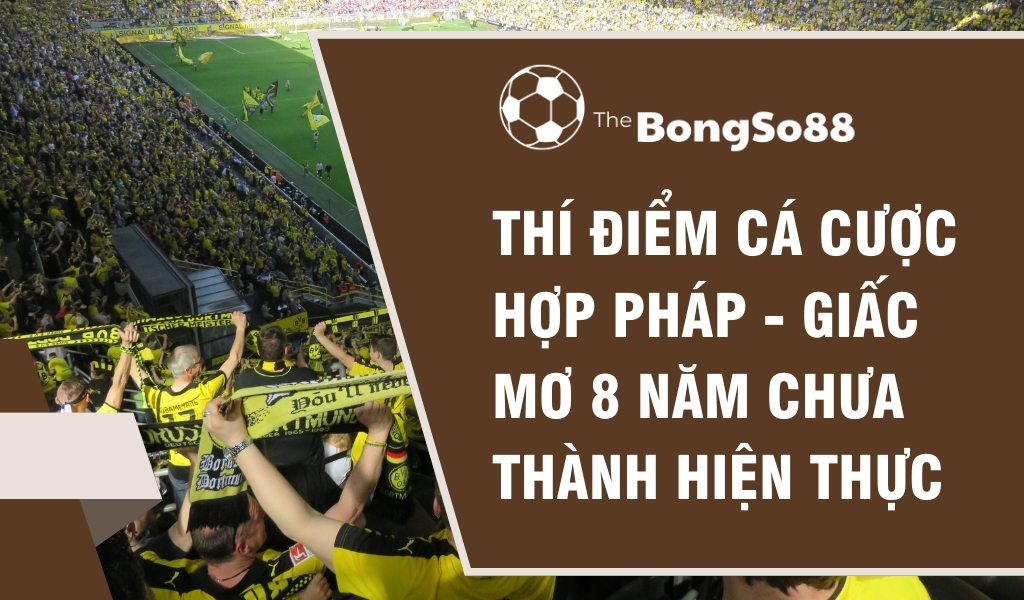 Thí Điểm Cá Cược Hợp Pháp - Giấc Mơ 8 Năm Chưa Thành Hiện Thực