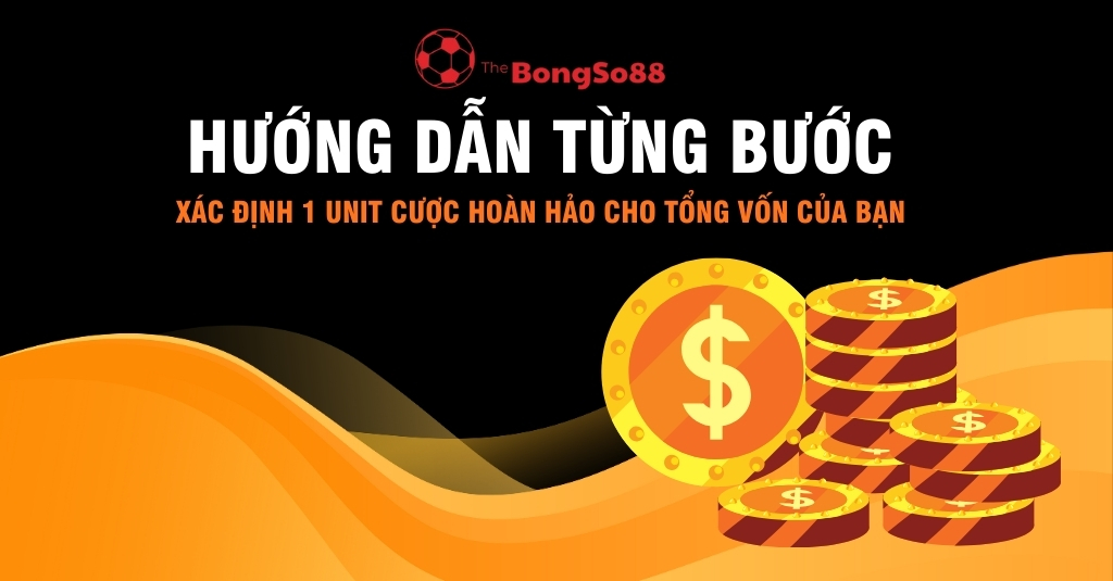 Hướng dẫn từng bước xác định 1 unit cược hoàn hảo cho tổng vốn của bạn