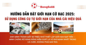 Hướng dẫn đặt giới hạn cờ bạc 2025 với hình ảnh tiền, loto và sân bóng, nhấn mạnh việc sử dụng công cụ tự giới hạn hiệu quả.