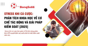 Stress khi cá cược: Phân tích khoa học về cơ chế tác động và giải pháp kiểm soát, minh họa bằng hình ảnh não bộ và người đàn ông căng thẳng.