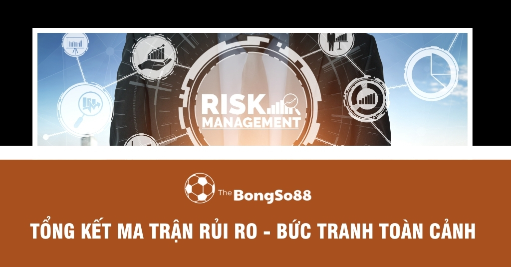 Bảng ma trận rủi ro tổng hợp về pháp lý, tài chính, danh tiếng khi quảng cáo cá cược.