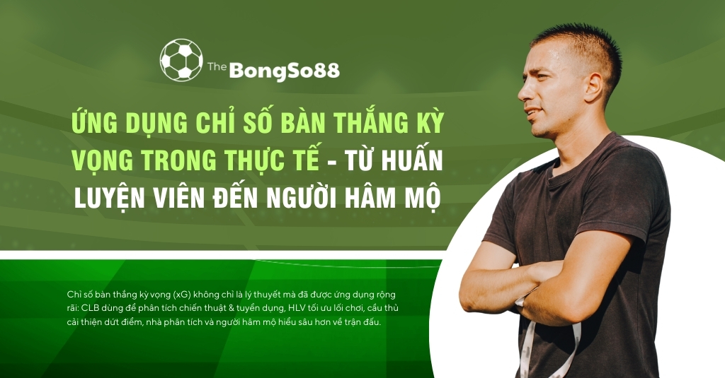 Ứng Dụng Chỉ Số Bàn Thắng Kỳ Vọng Trong Thực Tế