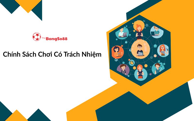 Đồ họa mạng lưới người chơi kết nối, minh họa "Chính Sách Chơi Có Trách Nhiệm" của TheBongSo88.